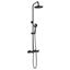 Picture of Coluna de duche completa preto mate