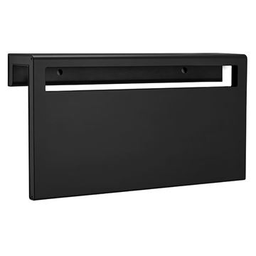 Picture of Black heated towel rack
