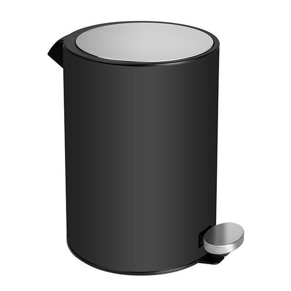 Picture of Black Garbage Confort Bin in Black