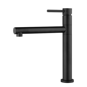 Picture of Basin black mixer for free-standing basins