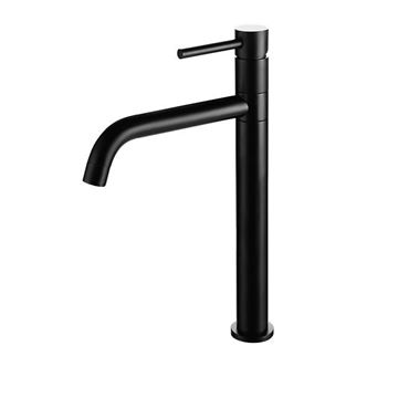 Picture of Basin black mixer for free-standing basins