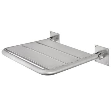 Picture of Stainless steel wall folding seat 