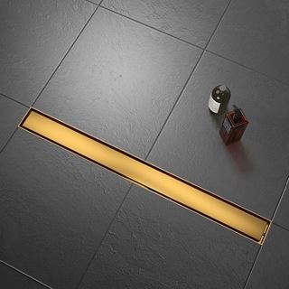 Picture of Horizontal shower rail double function Mate Gold 60cm