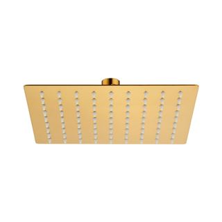 Picture of SS304 shower head square 200mm x 200mm matt gold