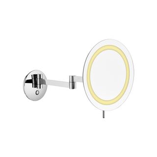 Picture of Cosmetic mirror 5X with LED - Chrome