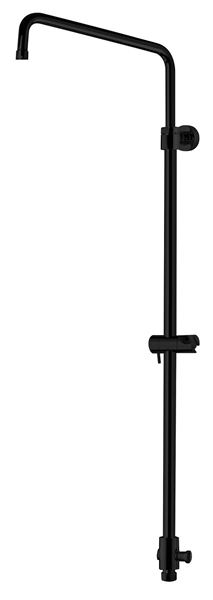 Picture of Simple brass shower column - Black matte