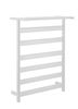 Picture of White matte heated towel rack 