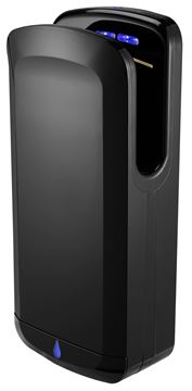 Picture of Automatic hand dryer in matt black ABS 